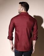 DHRUVI TRENDZ Mens Cotton Blend Mens Casual Shirt Regular Fit Western