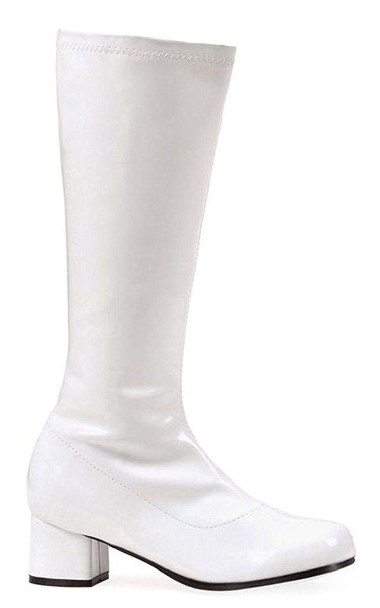 1.75 Heel Children's Gogo Boot White Small