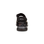 ECCO Women's Yucatan Sport Sandal, Black/Mole/Black Oil Nubuck, 8-8.5