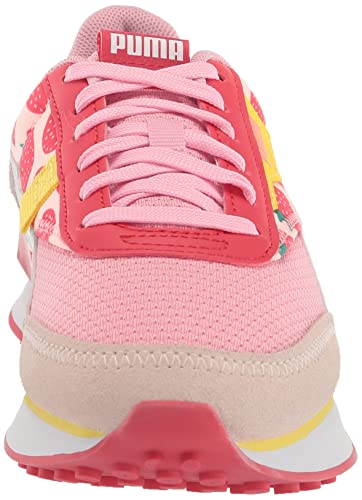 Puma Future Rider Sneaker, Summer Treats-Rosewater-Hibiscus-Prism Pink White, 6.5 US Unisex Big Kid