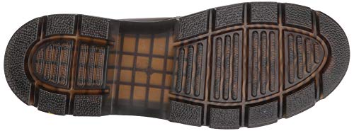 Dr. Martens Unisex Embury Chelsea Boot, Dark Brown Crazy Horse, 14 Women/13 Men