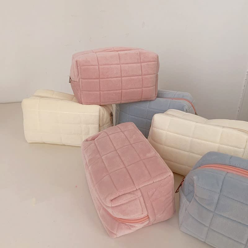 XPONNI Small Cosmetic Bag Cute Makeup Bag Y2k Accessories Aesthetic Make Up Bag Y2k Purse Cosmetic Bag for Purse