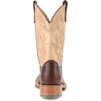 Double-H 11 Graham Square Toe Western Boots for Men - Bison Leather Foot with Oil- and Slip-Resistant I.C.E. Outsole, EH-Rated a