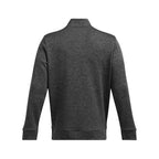 Under Armour Men's Armour Fleece Twist Quarter Zip, (026) Castlerock / / Black, X-Large