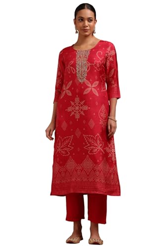 Soch Women Russian Silk Kurta Set (