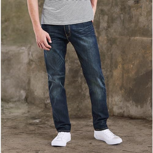 Levi's Men's 502 Taper Fit Jeans (Also Available, Rosefinch/Stretch, 44W x 34L Big Tall