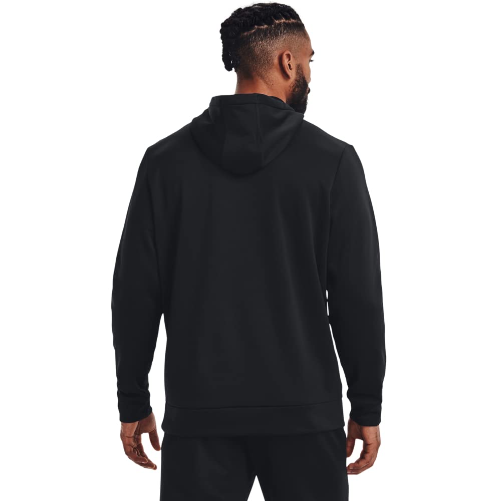 Under Armour Men's ArmourFleece Hoodie, (001) Black / / Black, XX-Large