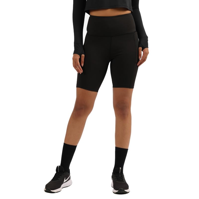 BlissClub Ultimate Cycling Shorts Lite with 2 Pockets | Gym Shorts for Women Workout, Sports Shorts, Swim Shorts and Shapewear f