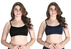 Venus Wire Free Slip On Moulded Sports Bra With Adjustable Strap