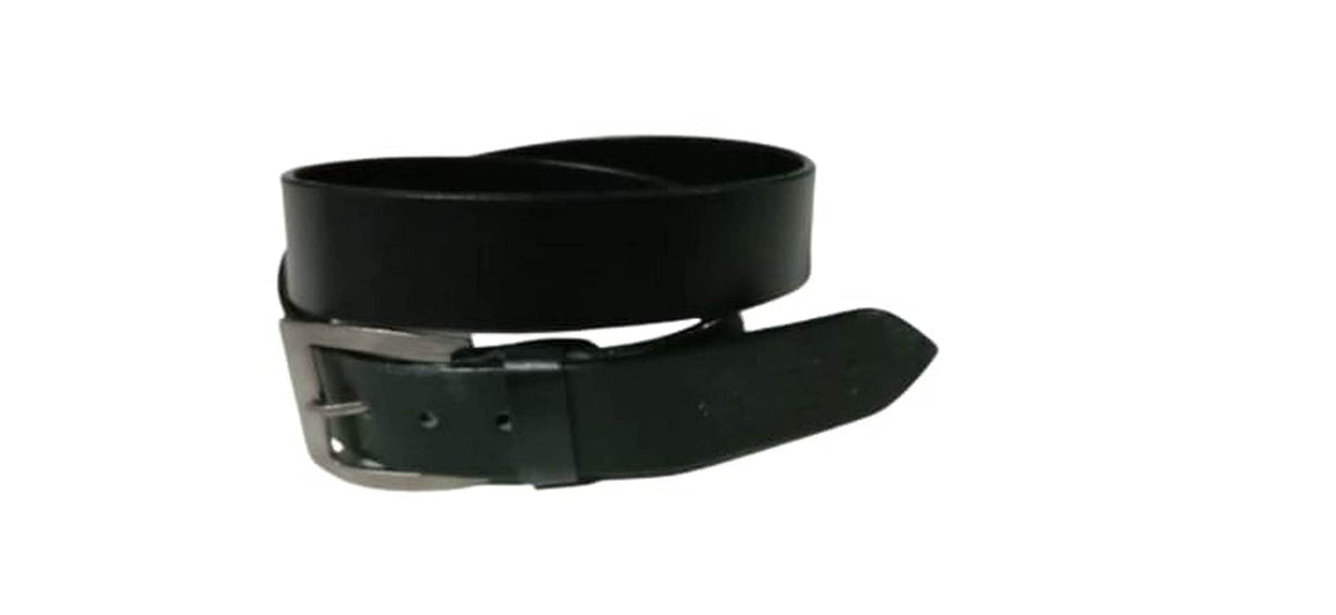 Shree Fashion Synthetic Leather Belt Needle Pink Point Buckle (32, Black) 32