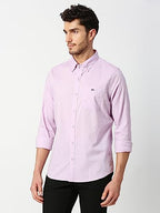 Thomas Scott Solid Color Long Sleeve Regular Fit Casual Shirt for Mens
