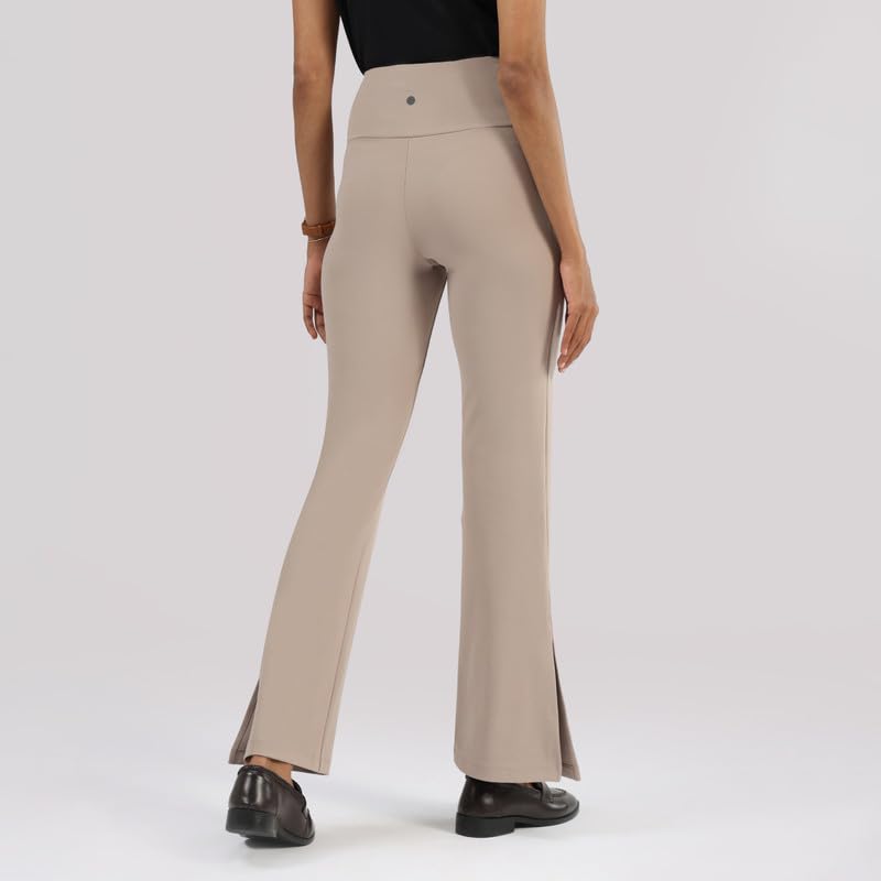 Ultimate Slit Flare Pants - Lite | Stylish Slits | Stretchy | Comfortable | Back Pocket