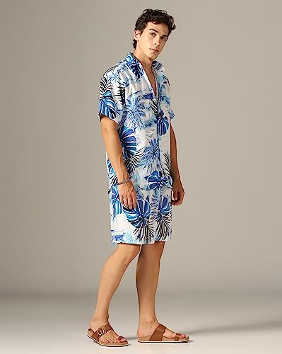 Greciilooks Men Rayon Casual Regular Fit Nightwear Set