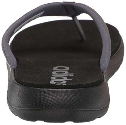adidas,mens,Comfort Flip Flop,Black/Grey/Grey,10