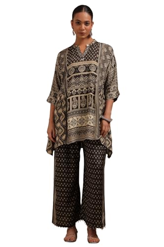 Soch Women Muslin Thread Work Dress