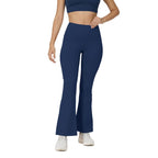 BlissClub Ultimate Flare Pants Lite Regular for Women Upto 54 ft | High Waist Trousers and Formal Pants for Office wear | Comfo