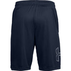 Under Armour Men's Tech Graphic Shorts , Academy Blue (409)/Steel, X-Small