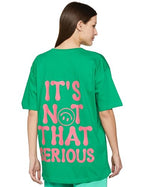 T2F Womens Solid Oversized Fit T-Shirt (WOM-DRP-TSRT-01_Black Tie Dye