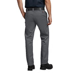 Dickies Mens Slim Straight Fit Work Pant, Charcoal, 30X32