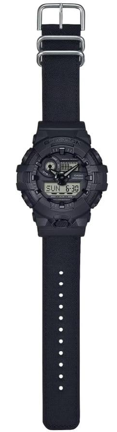 G-Shock Casio GA700BCE-1A Street-Smart Edition Cordura Nylon Band Black Watch