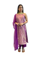 Varanga Women'S Silk Blend Kurta Set (Nv_Vskd2118_Mauve