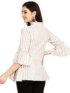 Leriya Fashion Womens Rayon Sparkle Lining Tops Shimmer Glitter Loose Collor Long Butterfly Sleeve Party Tunic Dressy Tops (Sma