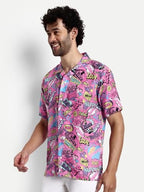 OM SAI LATEST CREATION Mens Shirt || Rayon Shirts for Men || Printed Cool Shirts || Short Sleeve Shirt for Boys || Daily, Beach