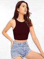 Greciilooks WomenS Ribbed Collared Spaghetti Half Sleeve Crop Tops For GirlS | Cardigan Plus Size Jeans Short Top For Women (X
