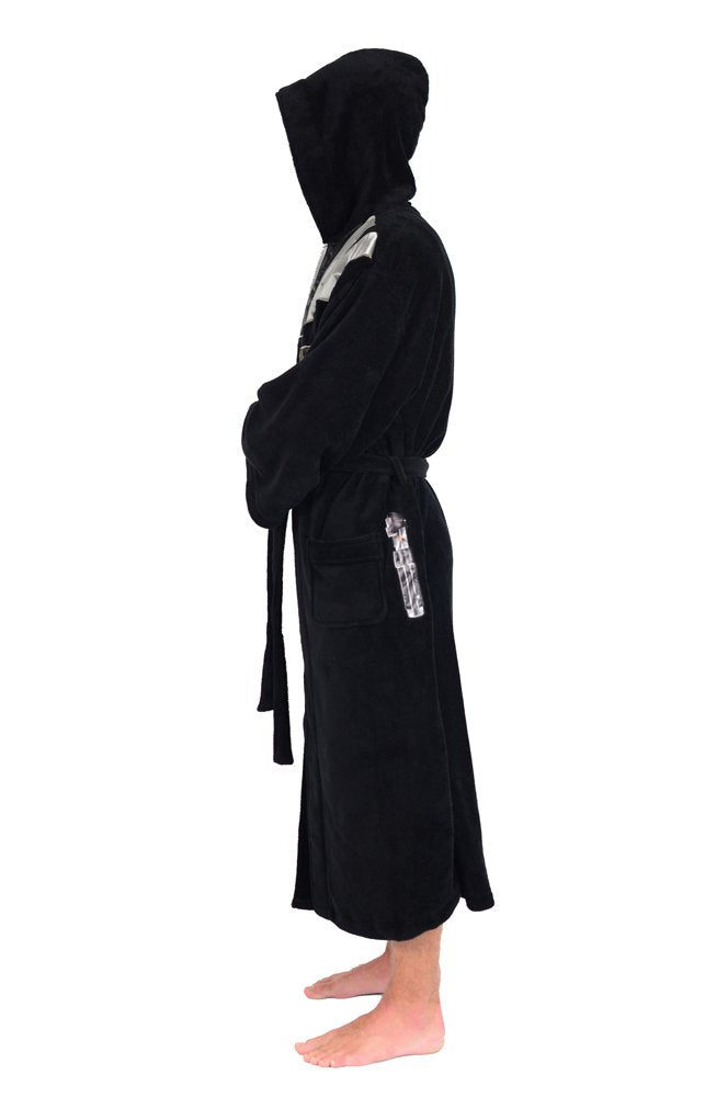Star Wars Darth Vader Uniform Hooded Bathrobe For Adults | Big And Tall XXL