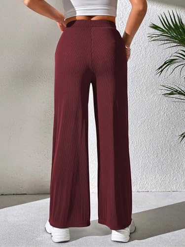 GRECIILOOKS Womens Baggy Fit Trouser