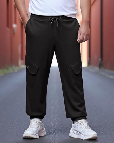Bewakoof Air 1.0 MenS Solid Super Loose Fit Plus Size Joggers