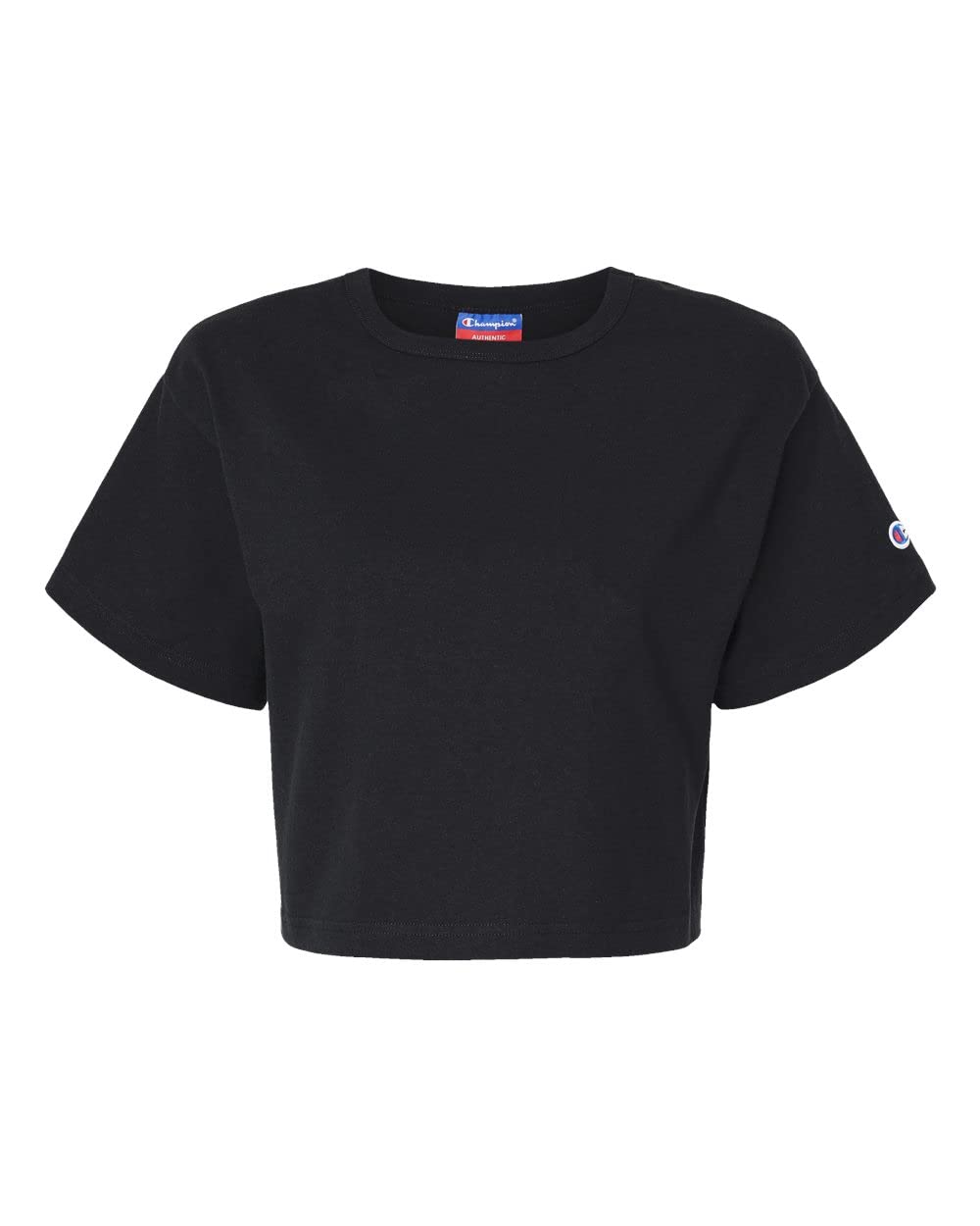 Ladies cropped Heritage T-Shirt - BLAcK - XS(D0102H7D9NP)
