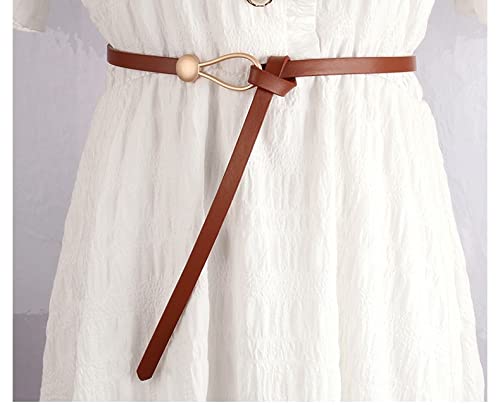 Fabme Women Polyurethane Belt - Wear On Dress, Kurta To Style (Brown),Free Size,Acc040Br