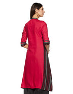 W For Woman Cotton A-Line Kurta For Women