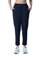 Nykd All Day Zipped Polyster Anti-Odor Go To Travel/Lounge Pants For Women With Pockets & Ultra Comfort For All Occasions Travel