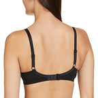 Enamor A042 Side Support Shaper Supima Cotton Everyday Bra - Non-Padded, Wirefree & High Coverage Black