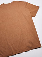 Dickies Men's Heavyweight Crew Neck Short Sleeve Tee, Brown Duck Heather, Small