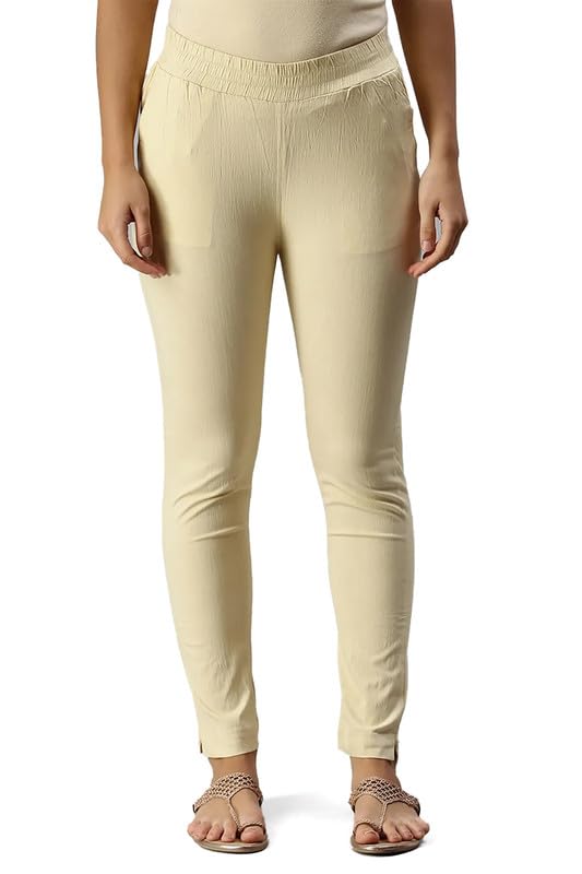 Soch Women Viscose Solid Ankle Length Pant
