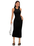 Toochki Dress For Women | Dresses For Women Dress | Bodycon Dress | Black Bodycon Dress | Midi Length Dresses | Lycra Bodycon Dr
