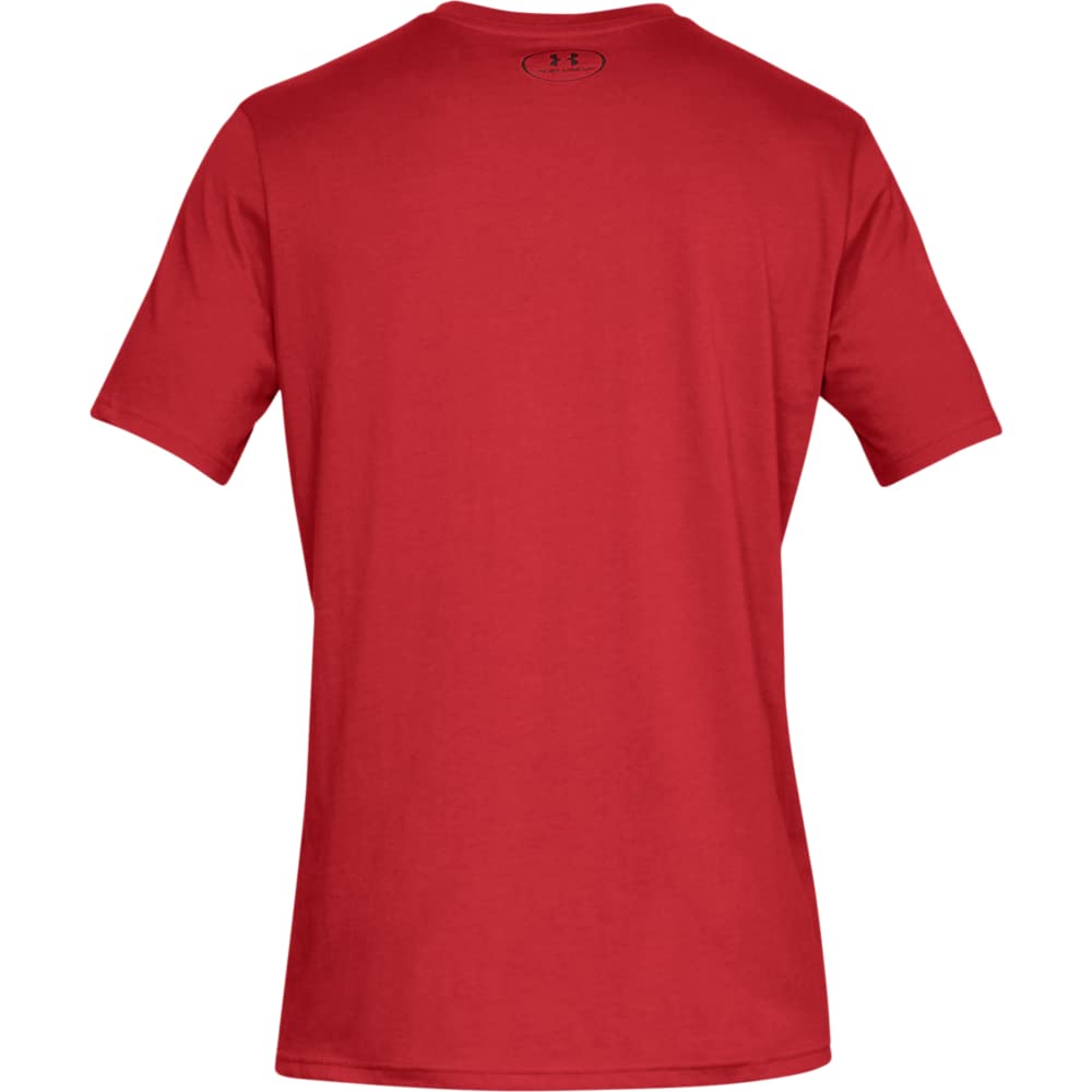 Under Armour Men's UA Boxed Sportstyle Short Sleeve T-Shirt SM Red