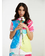 Noble Monk Women Night Suit Set Multicolor Graphic Print