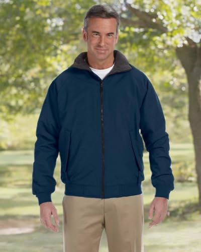 Mens Three-Season classic Jacket - gRAPHITE - 5XL(D0102H76Z16)