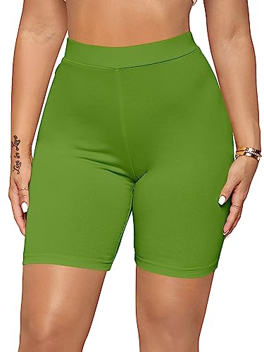 KYDA Womens Anti Bacterial Cycling Shorts, Under Skirt Biker Shorts, High Waist Stretchable Yoga Shorts & Gym Workout Skin Fit