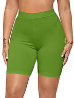 KYDA Womens Anti Bacterial Cycling Shorts, Under Skirt Biker Shorts, High Waist Stretchable Yoga Shorts & Gym Workout Skin Fit