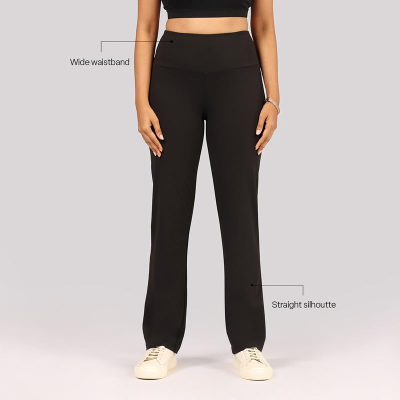 BlissClub Ultimate Straight Pants - Lite - Tall Above 55, Straight Silhouette, Stretchy, Comfortable, Back Pocket