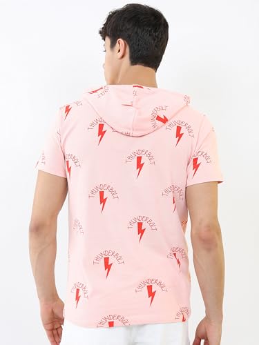 Ketch MenS Slim Fit T-Shirt (Khts000315_Pink