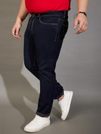 Bigbanana Plus Size MenS Regular Fit Tinted Wash Jeans