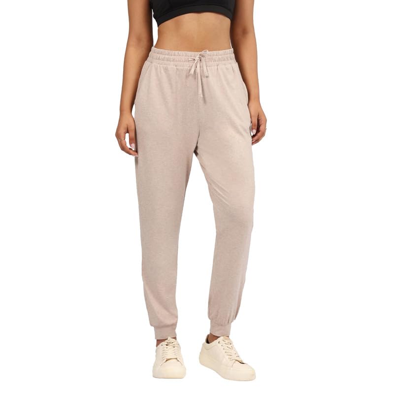BlissClub AirMelt Joggers | Cuffed Bottom Hem | Classic Joggers Design | Adjustable Drawcord | 2 Roomy Pockets | Cool-to-Touch F