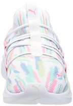 PUMA One4All Sneaker, White-Pink Lilac-Mint, 5 US Unisex Big Kid