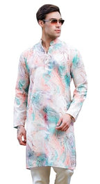 Lymio Men Kurta || Kurta For Men || Men Ethnic Kurta (In, Alpha, 3Xl, Off White)